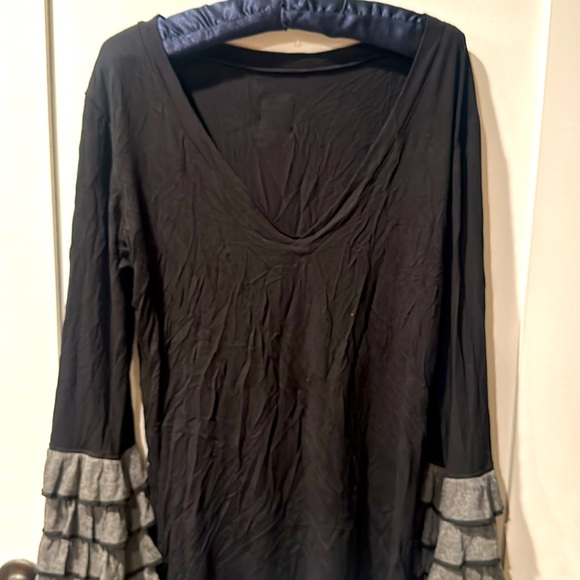 Cowgirl couture size M/L Moo country top - Picture 3 of 4